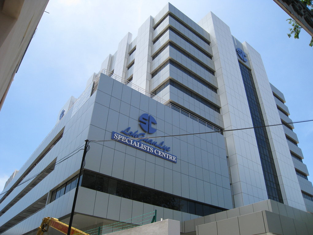 ALOCODRAND aluminium composite panel building